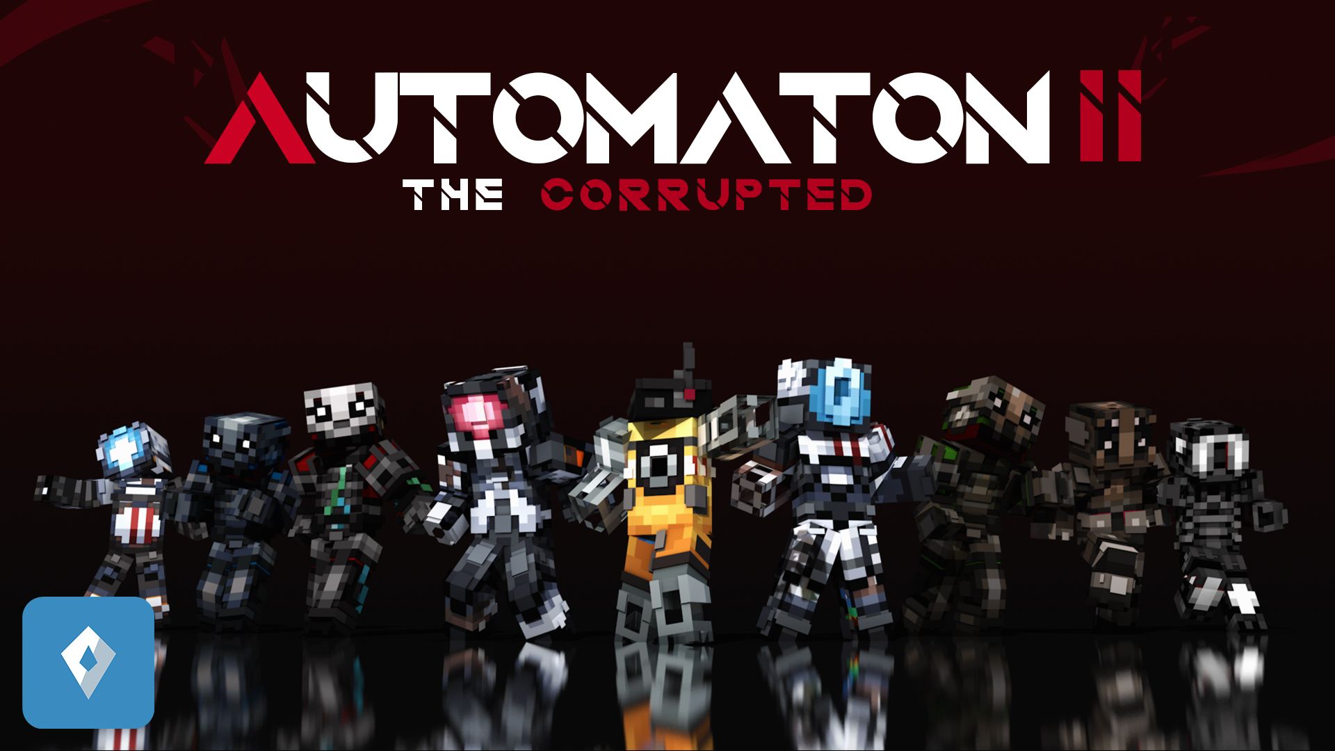 Automaton II The Corrupted Minecraft Marketplace Marketing Keyart